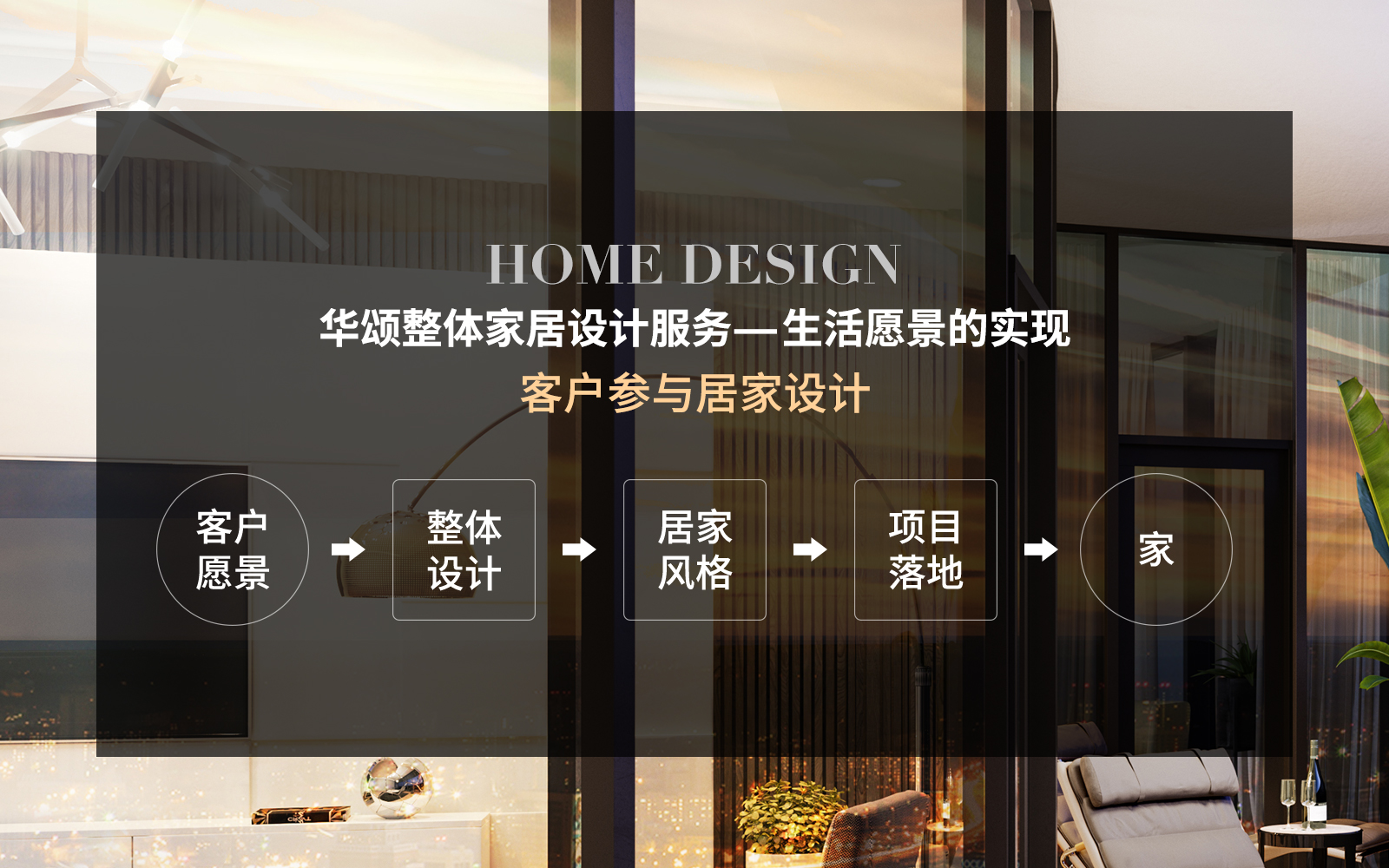華頌集團·整體家居設計·全屋定制