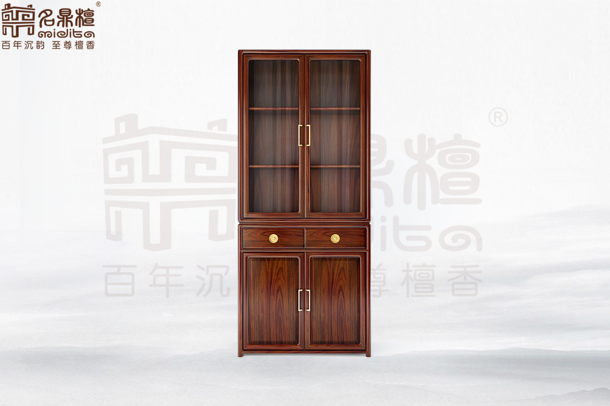 逸芳188現(xiàn)代中式二門(mén)書(shū)柜